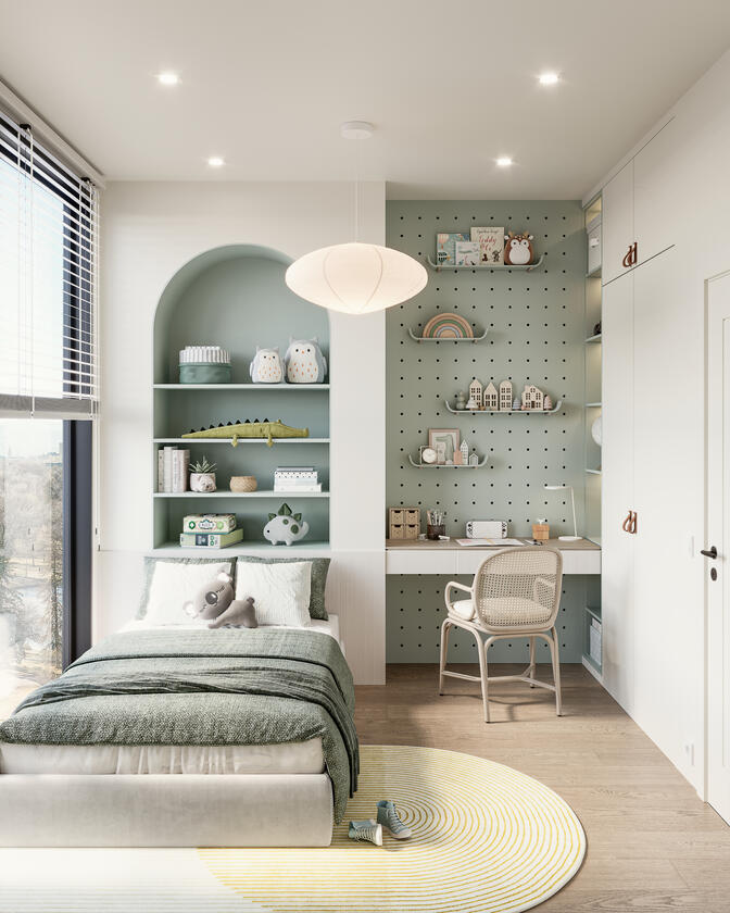 Projet personnel | Chambre enfant | 3dsmax Corona