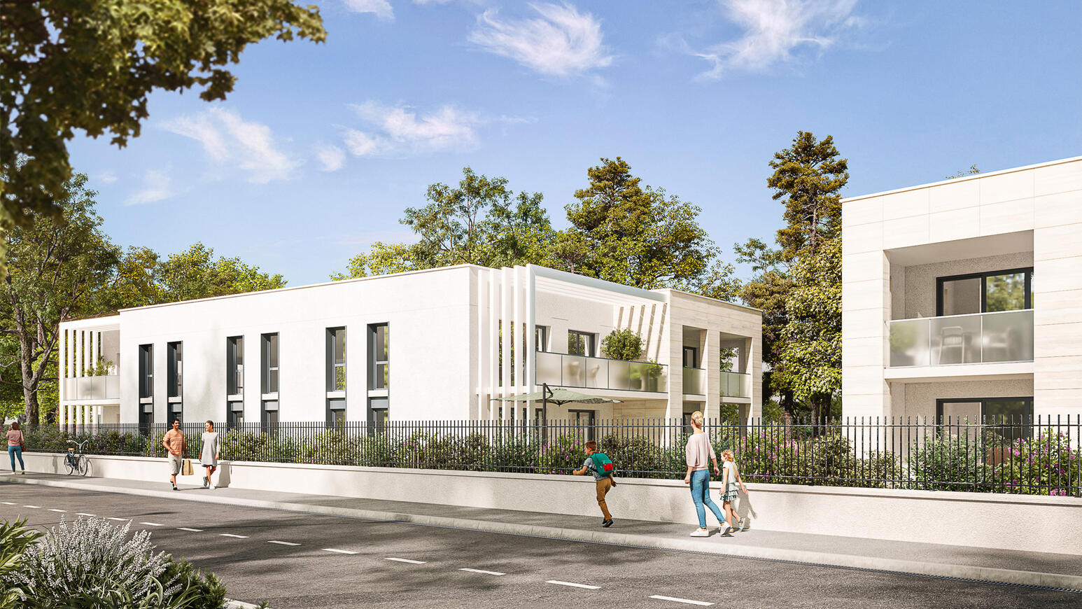 Promotion immobilière | Nacarat - Pessac | 3dsmax Corona